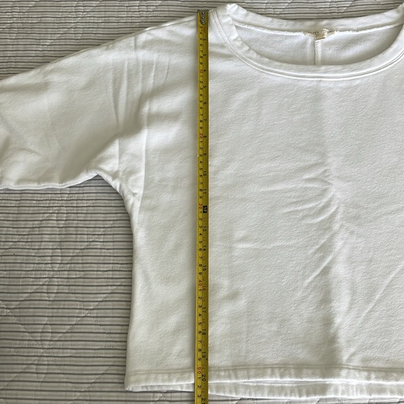Eileen Fisher white sweatshirt - Picture 8 of 8
